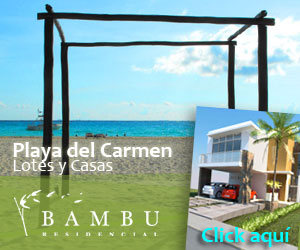 Lotes en playa del carmen